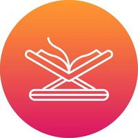 Quran Icon Design Symbol vector