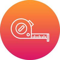 Measure Tape Icon Design Symbol vector