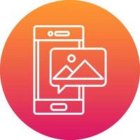 Mms Icon Design Symbol vector