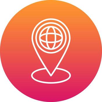 Geospatial Technology Icon Design Symbol vector