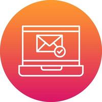 Mailing Icon Design Symbol vector