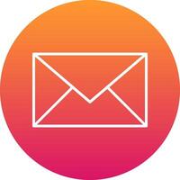 Mail Icon Design Symbol vector