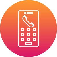 Keypad Icon Design Symbol vector