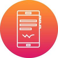 E Signature Icon Design Symbol vector