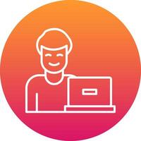 Man Icon Design Symbol vector