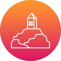 Mount Arafat Icon Design Symbol vector