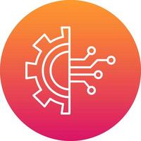 Digital Transformation Icon Design Symbol vector
