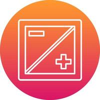 Exposure Icon Design Symbol vector