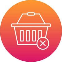 Cancel Icon Design Symbol vector