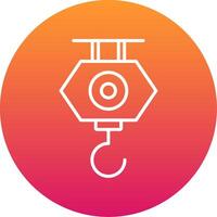 Crane Icon Design Symbol vector