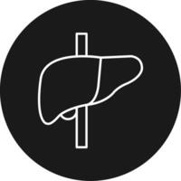 Liver Icon Design Symbol vector