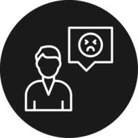 Bad Review Icon Design Symbol vector