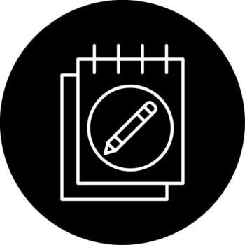Notes Icon Design Symbol vector