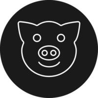Pig Icon Design Symbol vector