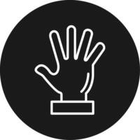 Hand Icon Design Symbol vector