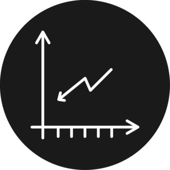 disminución icono diseño símbolo vector