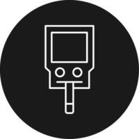 Glucometer Icon Design Symbol vector
