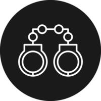 Handcuffs Icon Design Symbol vector