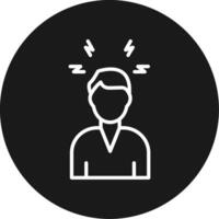 Stress Icon Design Symbol vector