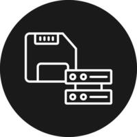 Backup Icon Design Symbol vector