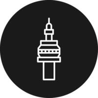 Cn Tower Icon Design Symbol vector
