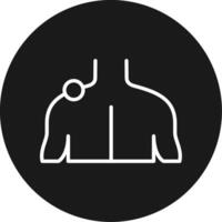 Shoulder Icon Design Symbol vector