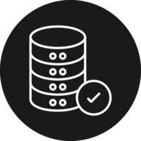 Database Icon Design Symbol vector