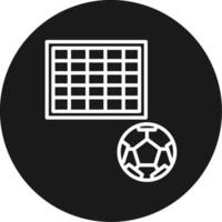 Goal Icon Design Symbol vector