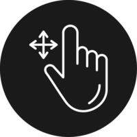 Drag Icon Design Symbol vector