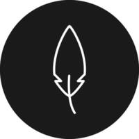 Feather Icon Design Symbol vector