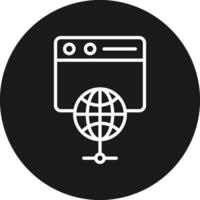 Browser Icon Design Symbol vector