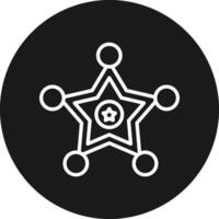 Sheriff Badge Icon Design Symbol vector