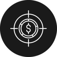 Target Icon Design Symbol vector