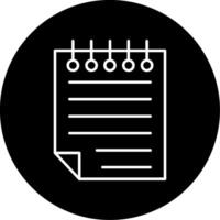 Note Icon Design Symbol vector