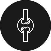 Herniated Disc Icon Design Symbol vector