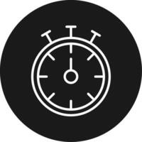 Chronometer Icon Design Symbol vector