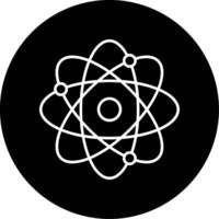 atom Icon Design Symbol vector