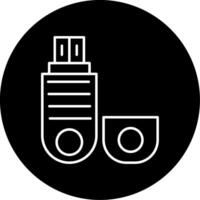 Pendrive Icon Design Symbol vector