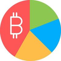 Pie Chart Icon Design Symbol vector