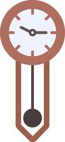 Wall Clock Icon Design Symbol vector