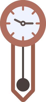Wall Clock Icon Design Symbol