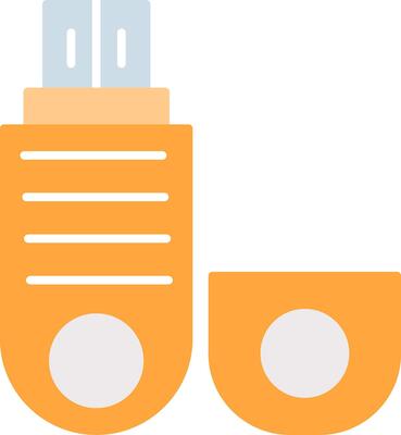 Pendrive Icon Design Symbol