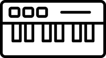 Synthesizer Icon Design Symbol vector