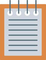 Note Icon Design Symbol vector