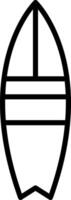 Surfboard Icon Design Symbol vector