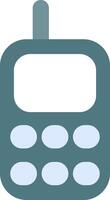 Cordless Phone Icon Design Symbol vector