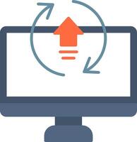 Upgrade Icon Design Symbol vector