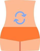 Belly Icon Design Symbol vector