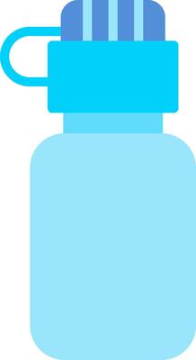 Water Bottle Icon Design Symbol