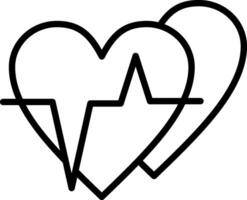Heart Rate Icon Design Symbol vector